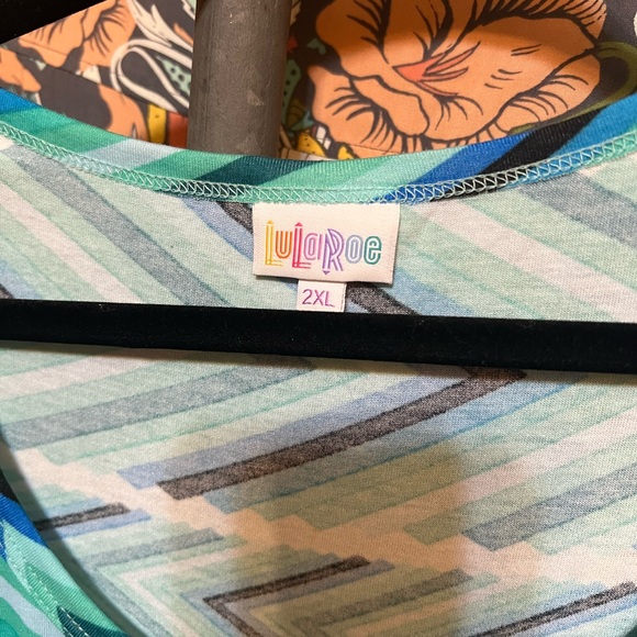 LuLaRoe Nichole dress NWOT 2XL - Picture 3 of 3